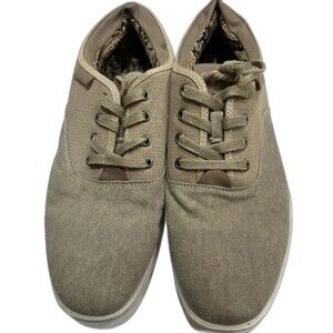 Robert David Hudson Men’s Canvas Lace Up Casual Shoes Sneakers Size 10